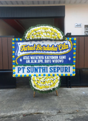 Papan Bunga Duka di Ngaringan