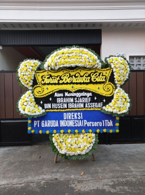 Papan Bunga Duka di Ngaringan